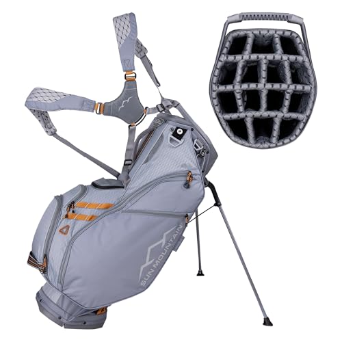 Sun Mountain 2026 4.5LS 14-Way VLO Bag - Prime Organization with Our 14 Way Golf Stand Bag - Lightweight Golf Club Bag with Full-Length Pockets and Adjustable Straps for Enhanced Carry