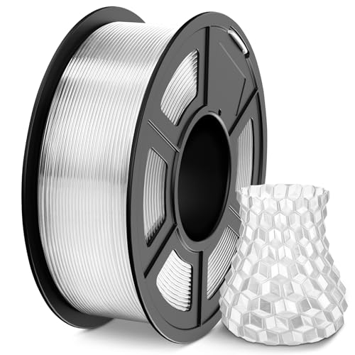 2026 SUNLU 4kg PLA 3D Printer Filament Bundle, Neatly Wound PLA Filament 1.75mm ±0.02mm, Individually Vacuum Packed, 4kg in Total, 1kg per Spool, 4 Pack, 4000g, 4Black