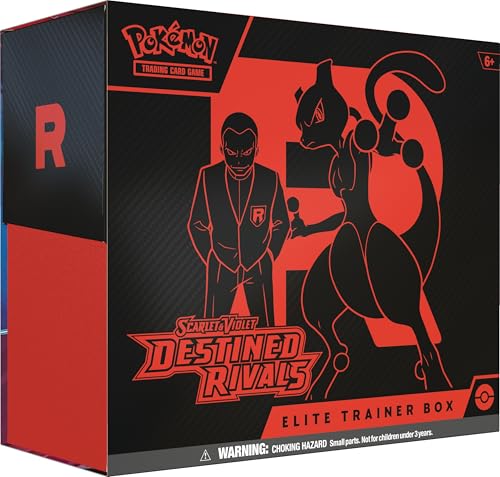 2026 Pokemon TCG: Scarlet & Violet - Destined Rivals Elite Trainer Box - 9 Packs, Accessories, Promo