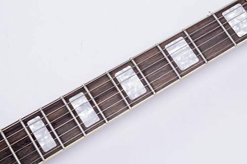 2026 GROTE Jazz Electric Guitar Hollow Body Chrome Hardware P90 pickup (RED)