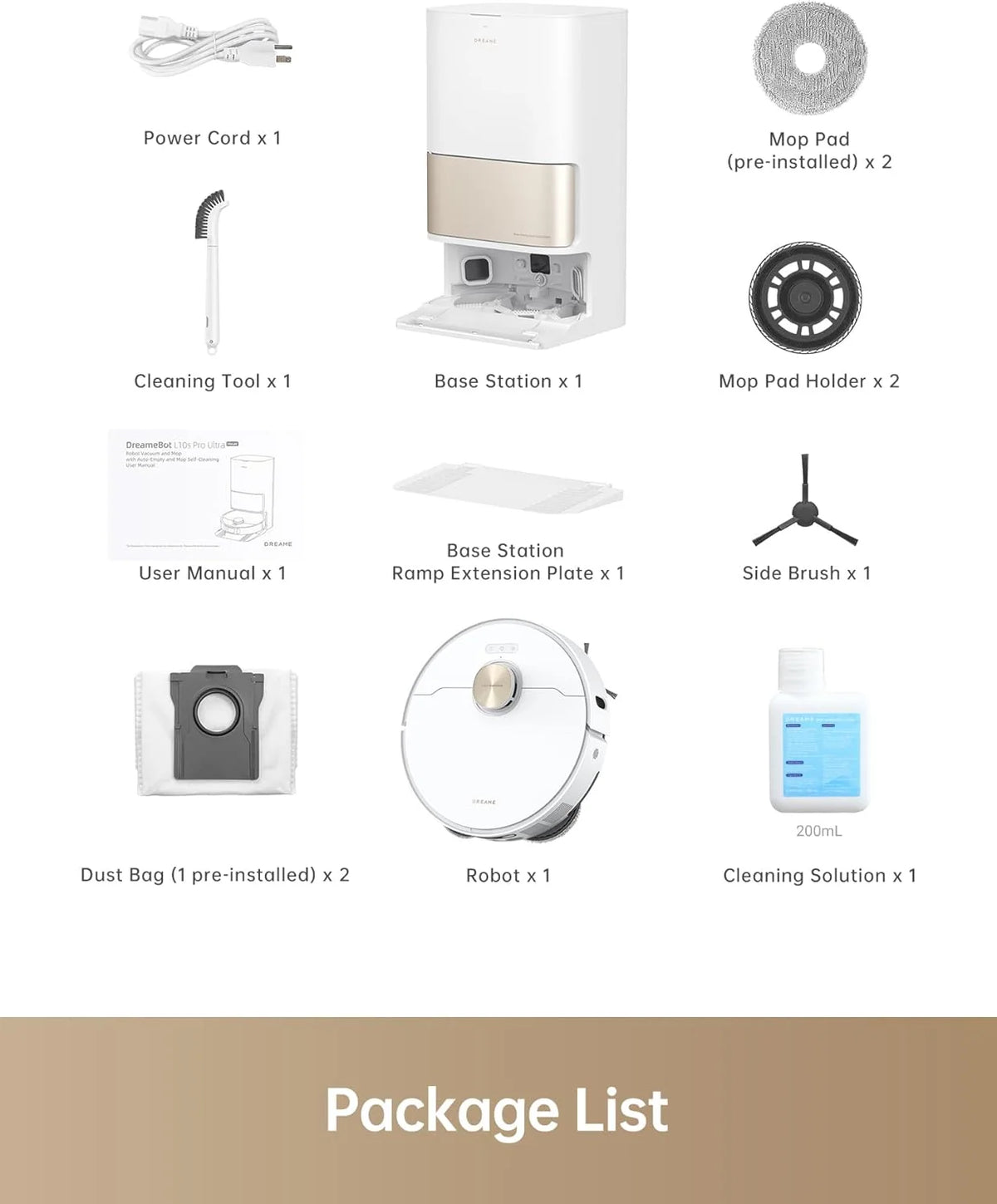 2026 L10s Pro Ultra Heat Robot Vacuum and Mop Combo, Mop Extend, 7000Pa Suction, Auto Robot Care and Maintenance, 136 F Hot Water Mop Self-Cleaning, Obstacle Avoidance, Ideal for Hair, Carpets