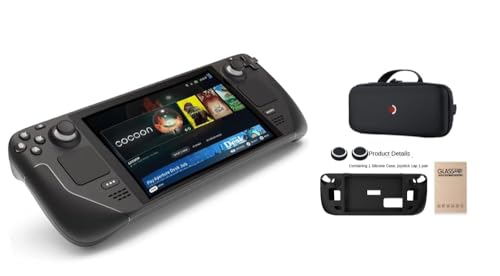 2026 Valve Steam Deck OLED Handheld Gaming Console, 2TB, 1280 x 800 LCD Display, with Carrying Case and Protection Bundle (2TB)