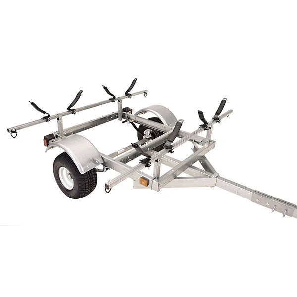 2026 LowMax 2 Kayak Trailer Package, 600 lb Capacity, Galvanized Steel, LED Lights, 70 MPH Rated Tires