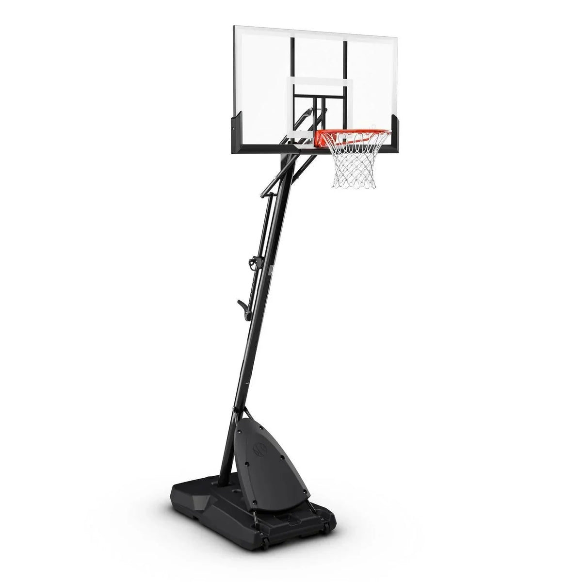 2026 New2025 Spalding 54-inch shatterproof polycarbonate Exacta height basketball hoop system, portable