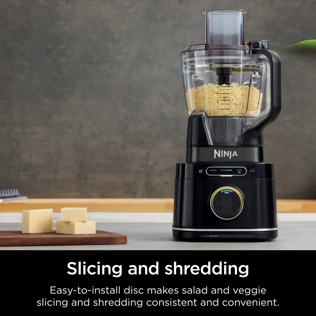 2026 NewNinja Detect Kitchen System Power Blender + Processor with Blend Sense Technology, Silver, TB400
