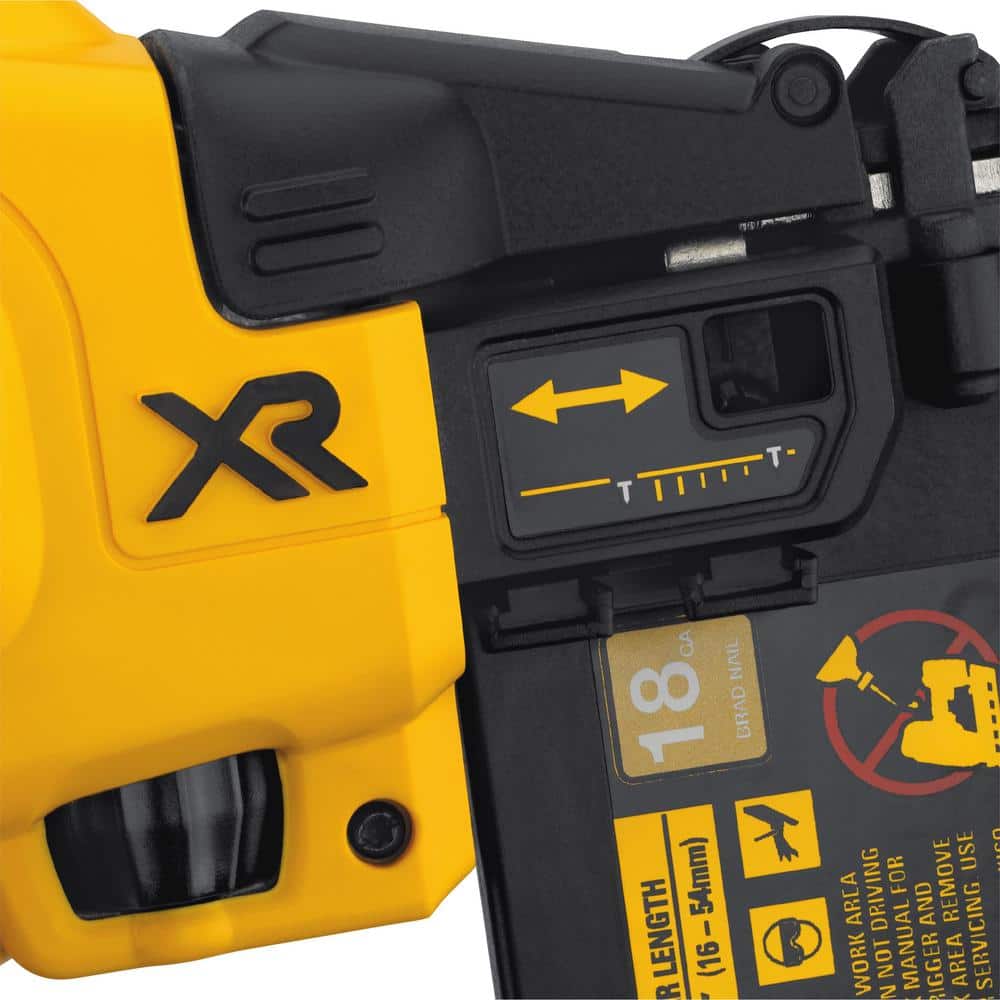 2026 20V MAX XR Lithium-Ion Cordless 18-Gauge Brad Nailer (Tool Only) DCN680B