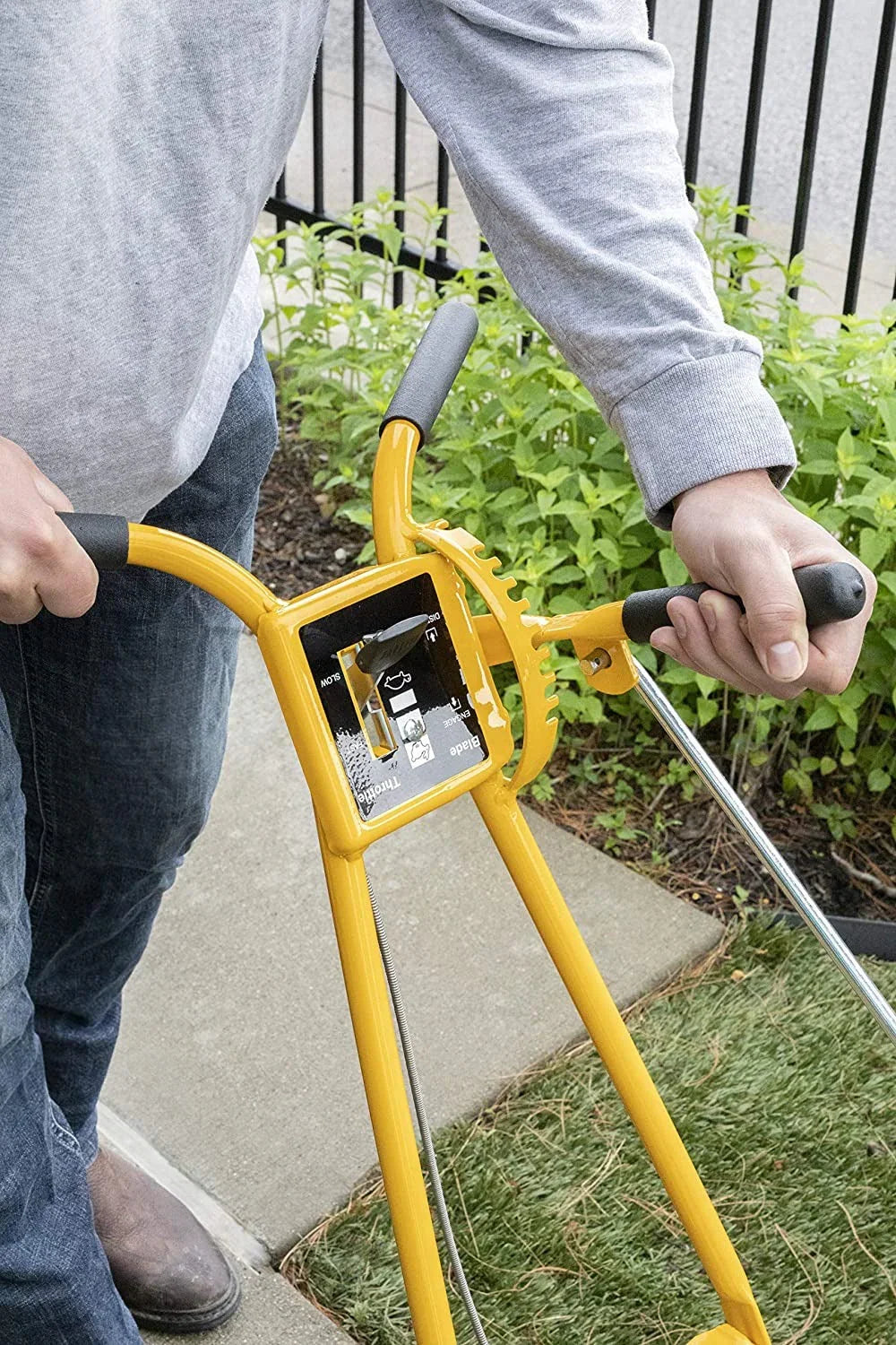 2026 New01-5.5GT-7 Petrol-powered lawn edger, 5.50 Nm gross torque/3.5 hp B&S engine, 7-inch wheels