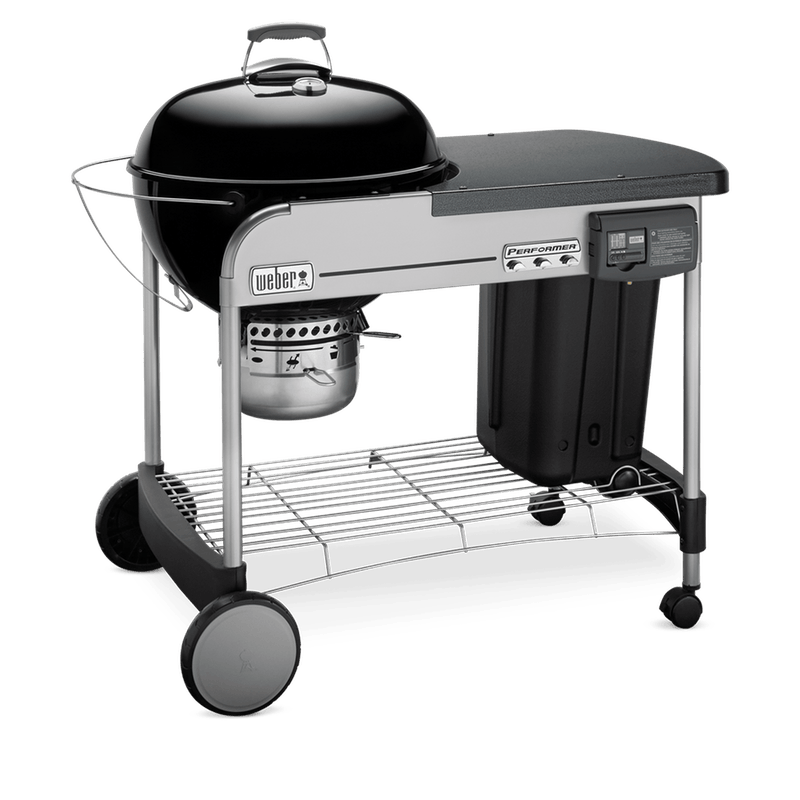 2026 Performer Deluxe 22′ Black Charcoal Grill
