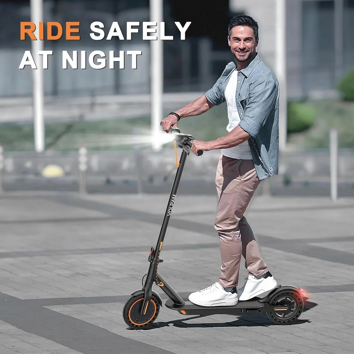 2026 NewElectric scooter, 350W/500W powerful motor, 8.5"/10" solid rubber tires, 19/22 mph, 28/21/12 mile range, dual brakes