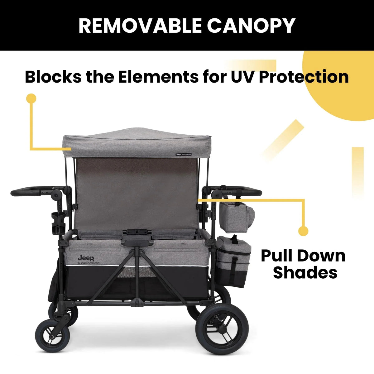 2026 Wrangler Deluxe 4 Seater Stroller Wagon