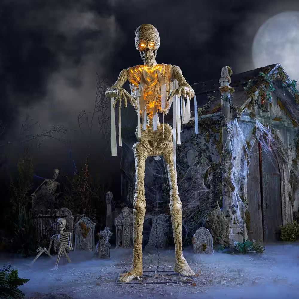 2026 11 FT Grave & Bones Giant-Sized LED Mummy
