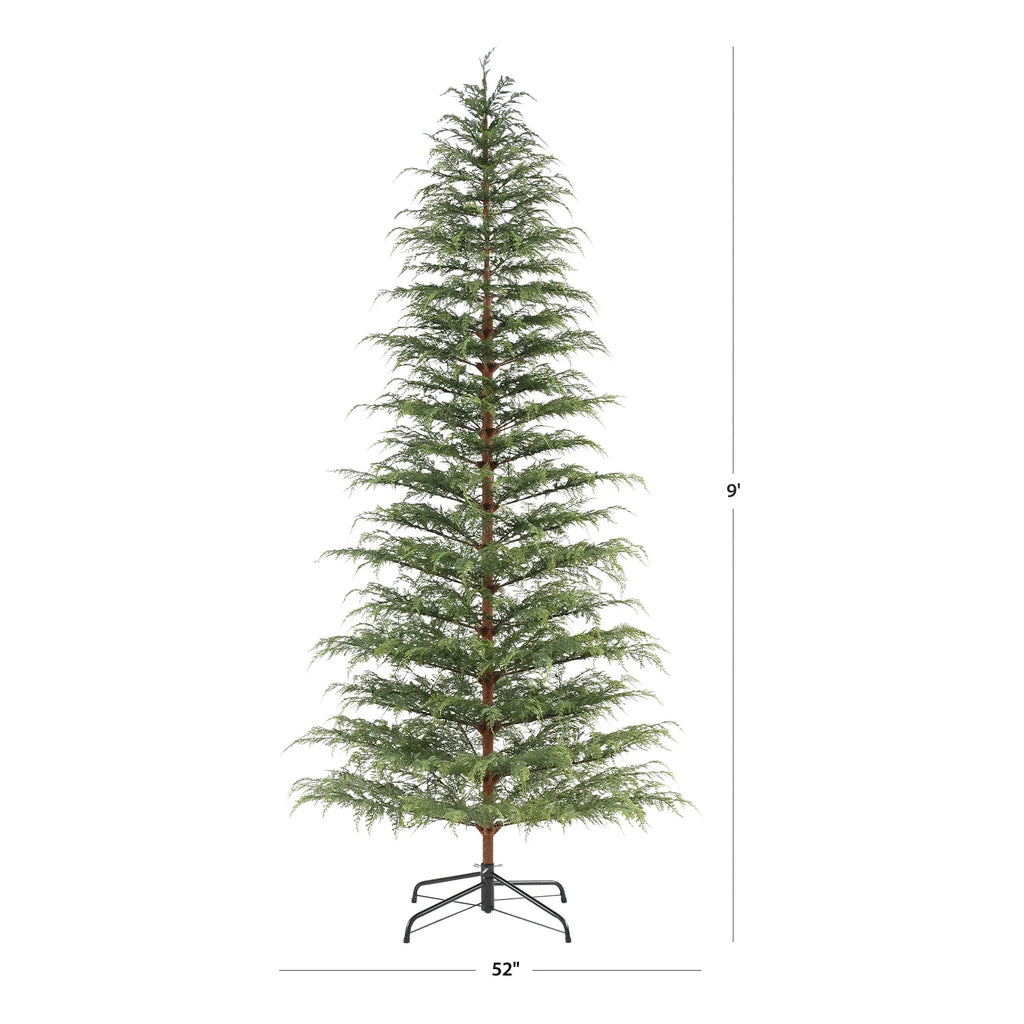 2026 7.5 ft Pre-Lit Cypress Artificial Christmas Tree with 500 Twinkle LED Lights and Stand