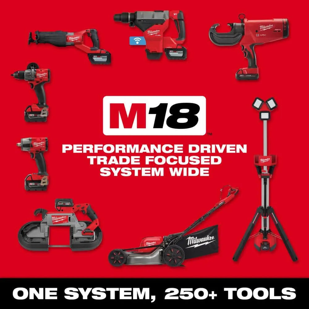 2026 M18 18V Lithium-Ion Brushless Cordless Compact Drill/Impact Combo Kit (2-Tool) W/ (2) 2.0Ah Batteries, Charger & Bag 2892-22CT