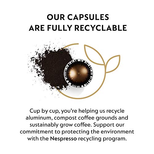 2026 Nespresso Capsules Vertuo, Double Espresso Dolce, 30-Count Espresso Pods, Brews 2.7 oz.