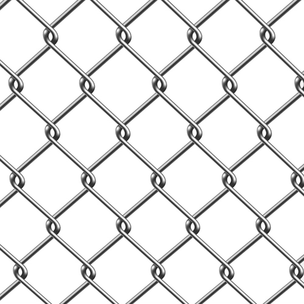 2026 ALEKO CLF115G6X50 Galvanized Steel 6 X 50 Feet Chain Link Fence Fabric, 11.5-AW Gauge