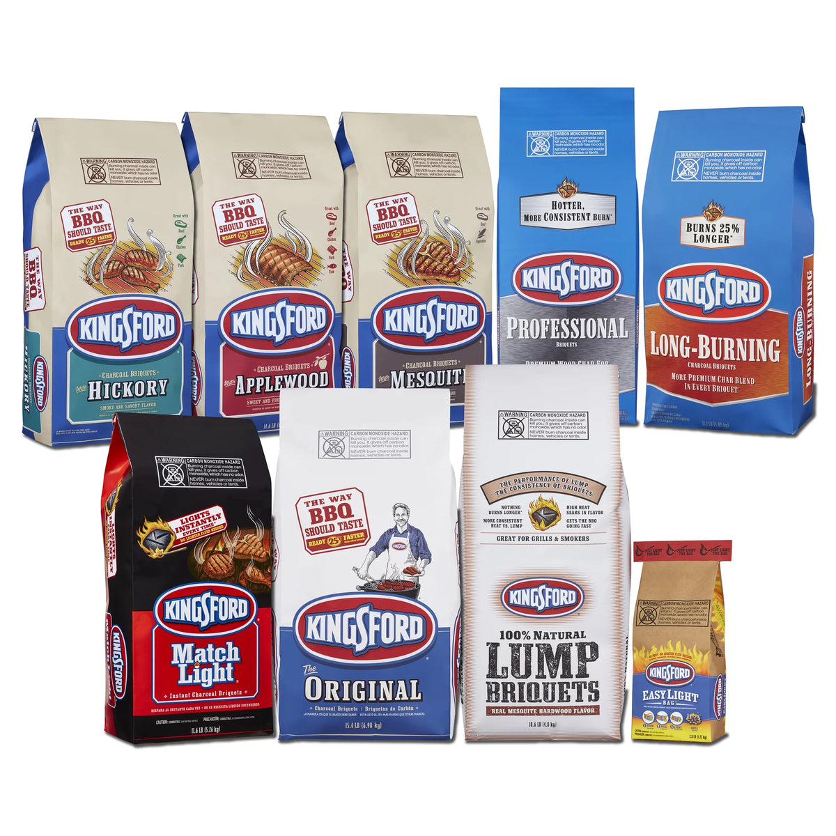 2026 Kingsford Original Charcoal Briquettes, Two 16.7 lb Bags