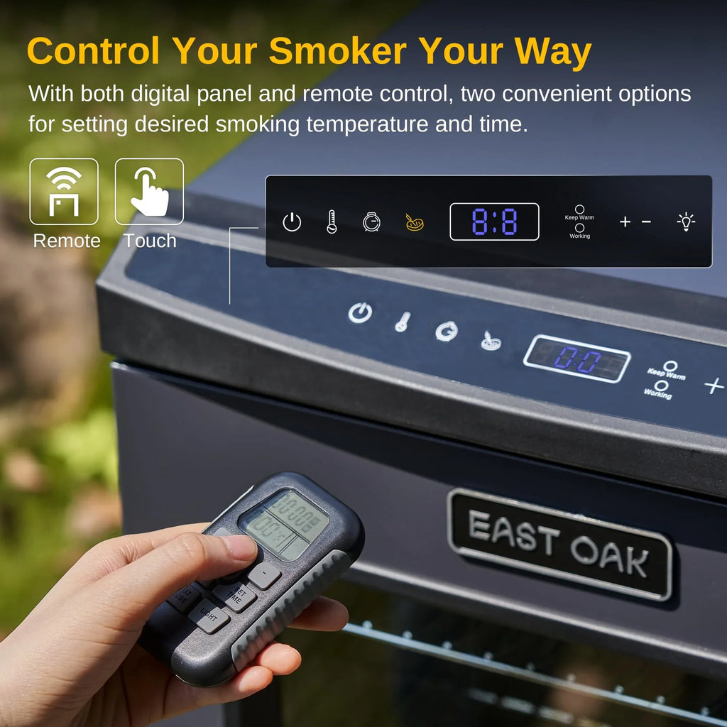 2026 30" Digital Electric Smoker with Glass Door