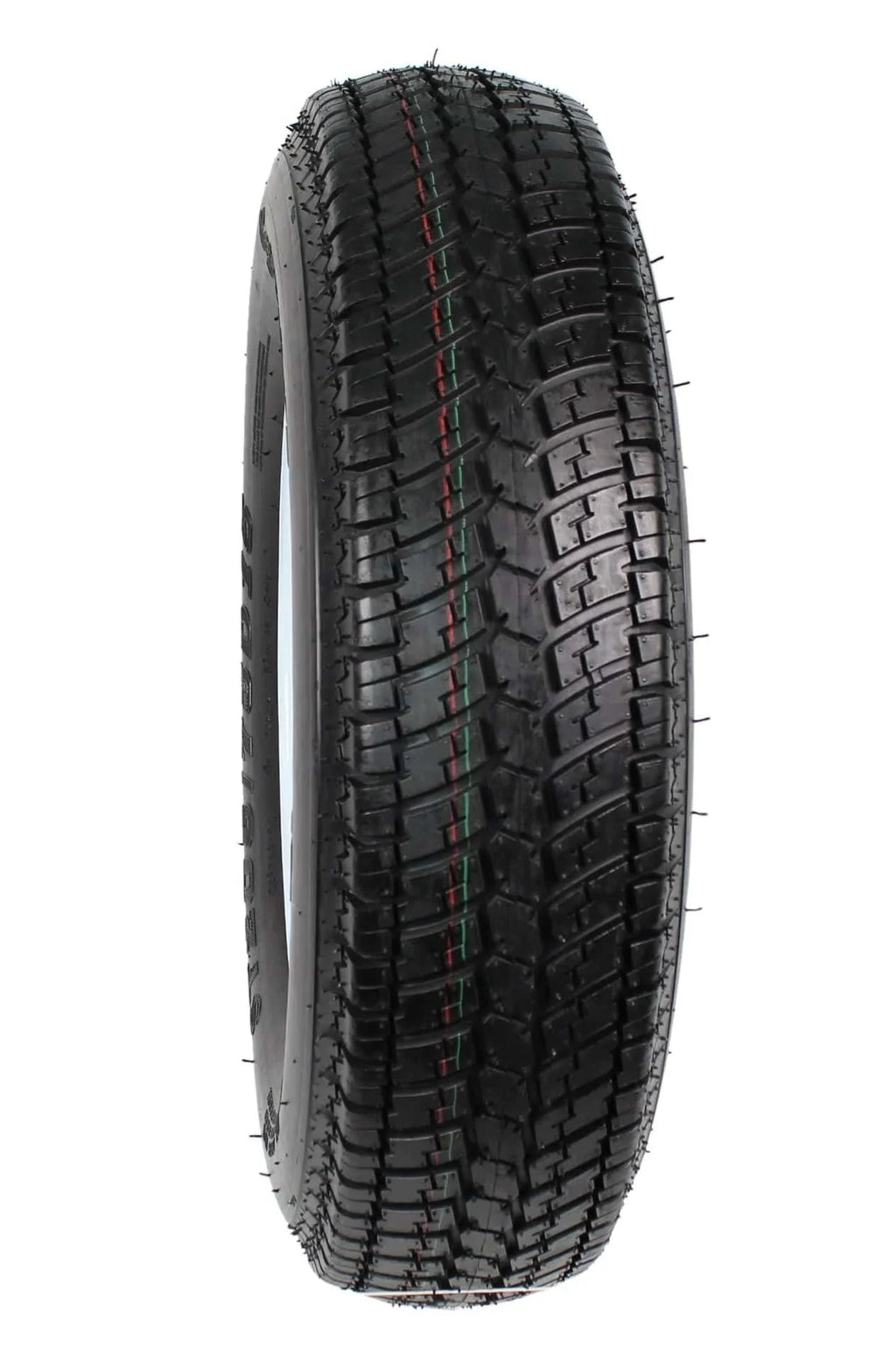 2026 New2-pack trailer tires on rim ST205/75D15 205/75 D 15 inch LRC 5-hole white spokes  1
