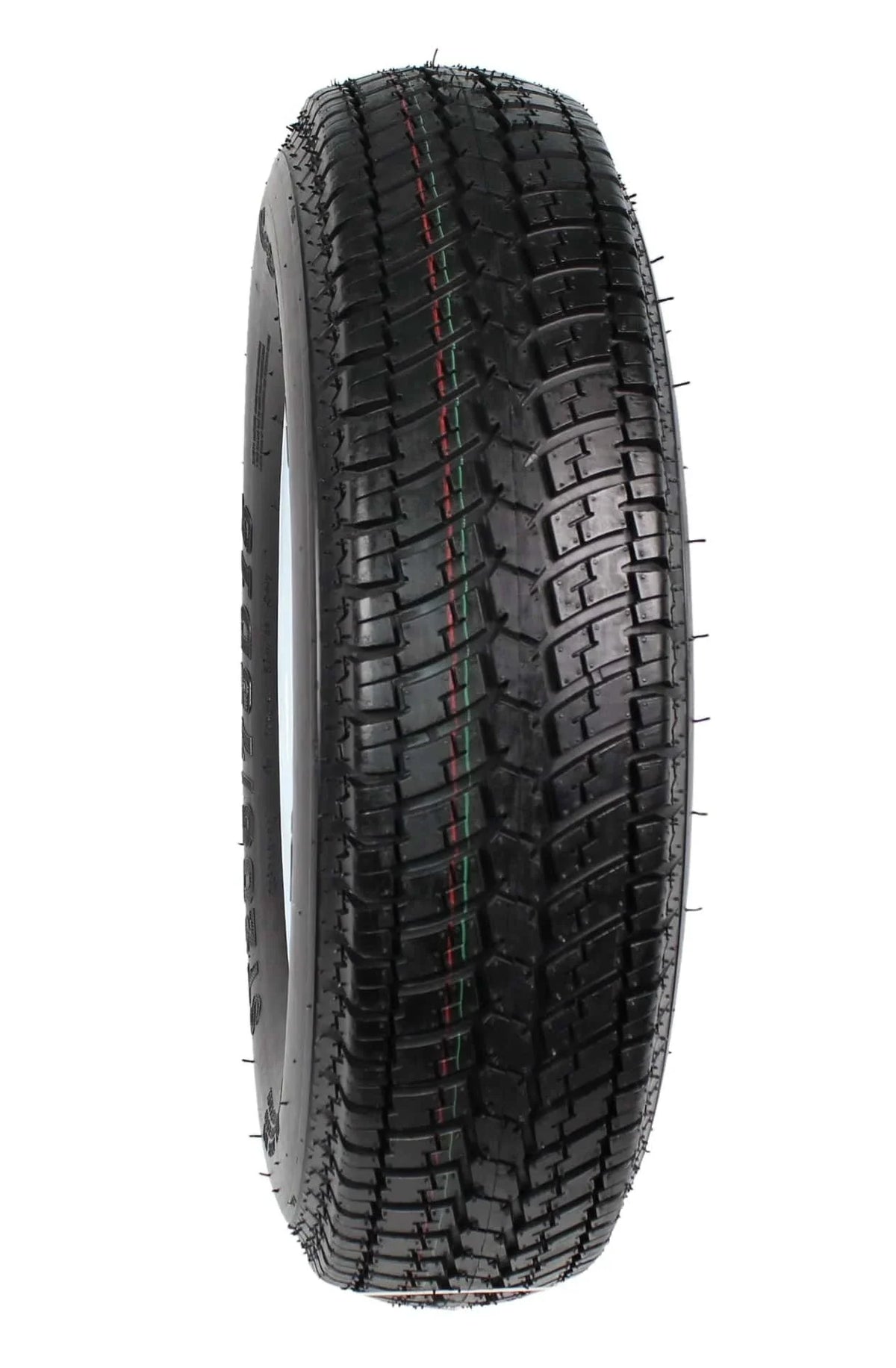 2026 New2-pack trailer tires on rim ST205/75D15 205/75 D 15 inch LRC 5-hole white spokes  1