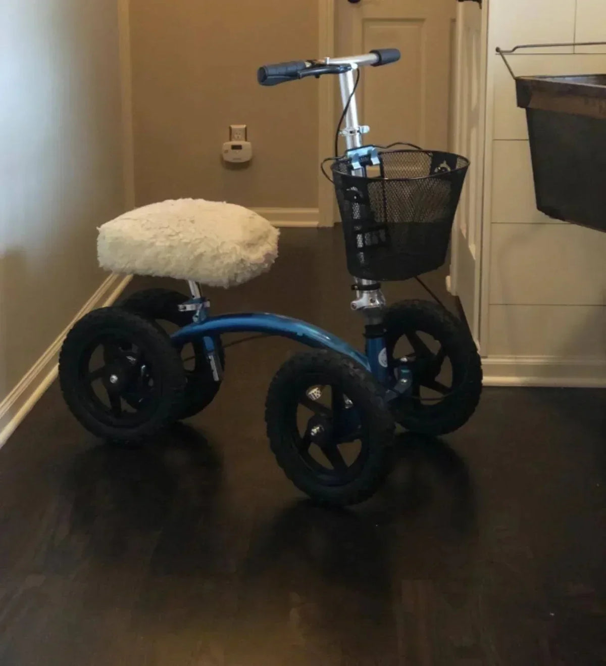 2026 New Quad All Terrain Knee Walker in Metallic Blue