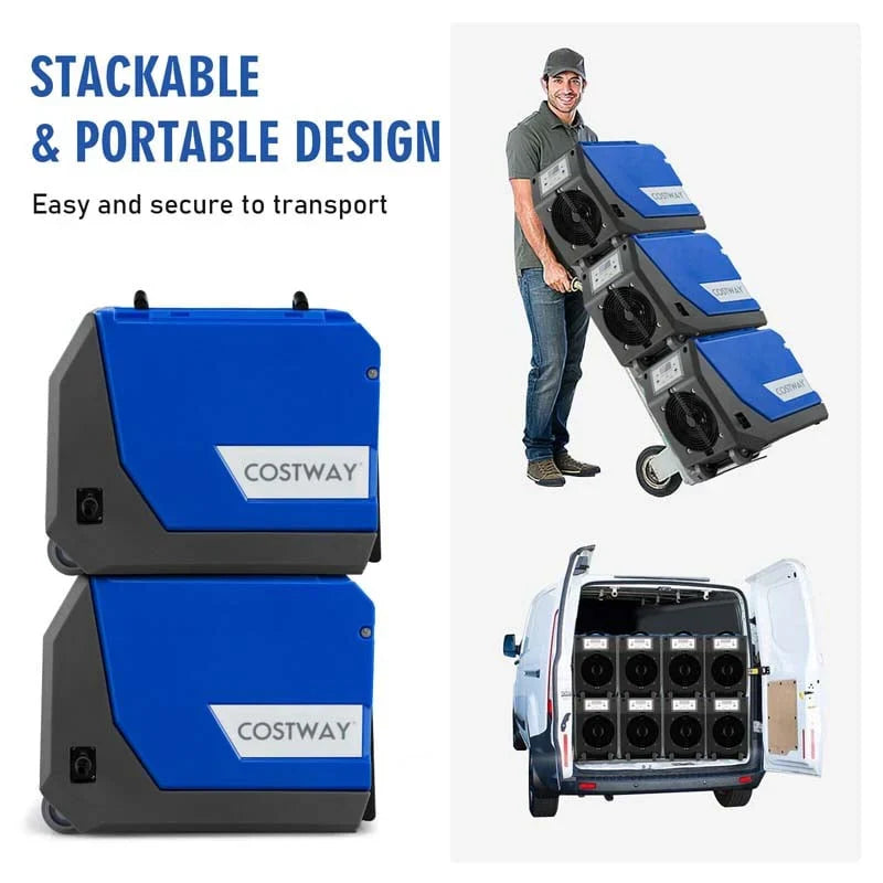 2026 180 PPD Portable Commercial Dehumidifier for Basement, Industrial Dehumidifier with Pump & 24.6ft Drain Hose