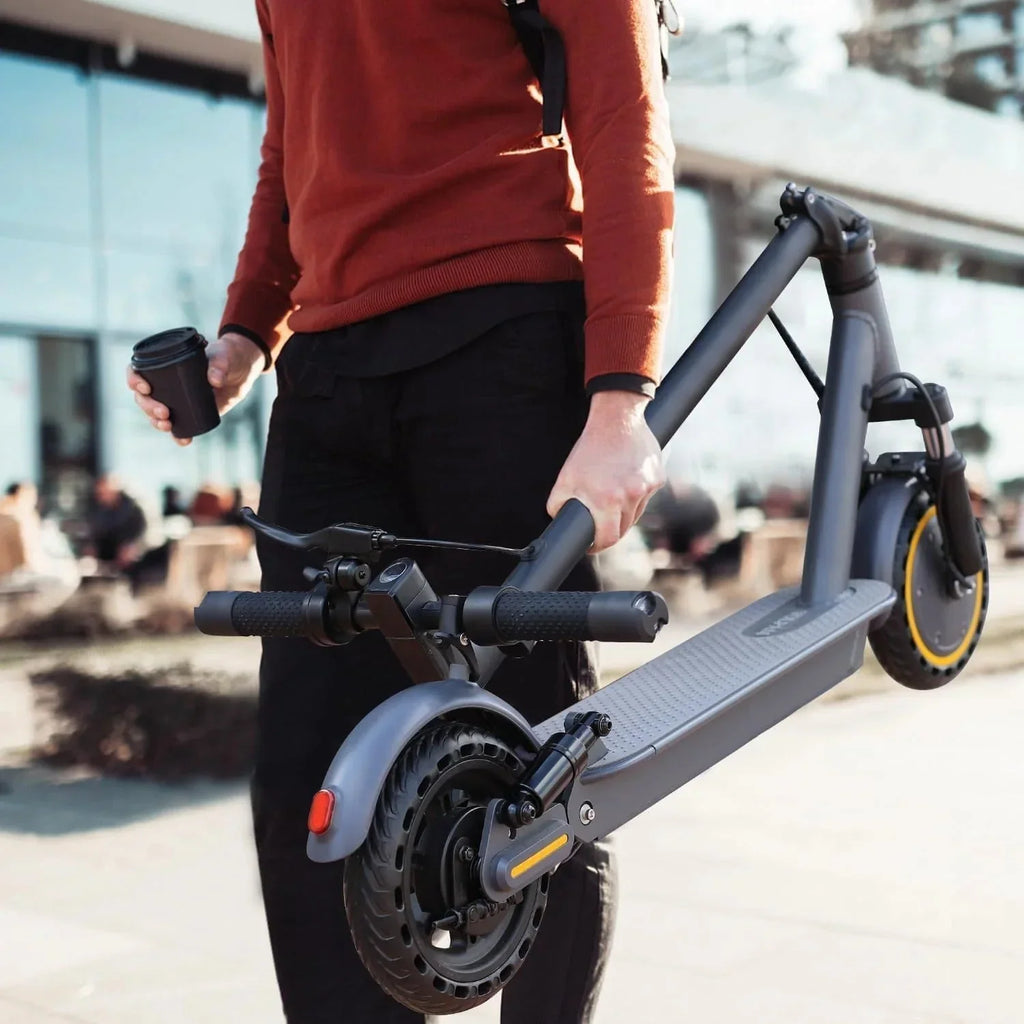2026 NewElectric scooter, 350W/500W powerful motor, 8.5"/10" solid rubber tires, 19/22 mph, 28/21/12 mile range, dual brakes