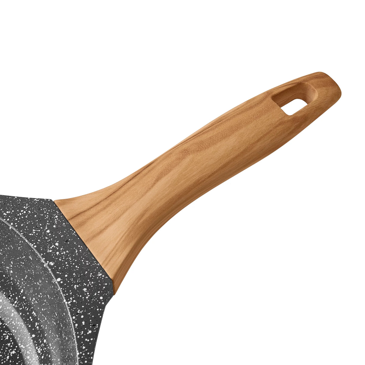 2026 The Pioneer Woman Prairie Signature Cast Aluminum 8-Inch Fry Pan, Charcoal Speckle