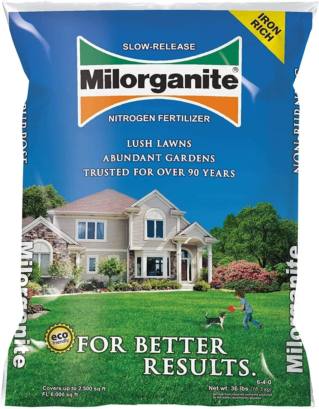 2026 NewMILORGANITE Organic Nitrogen Fertilizer, 32 lb