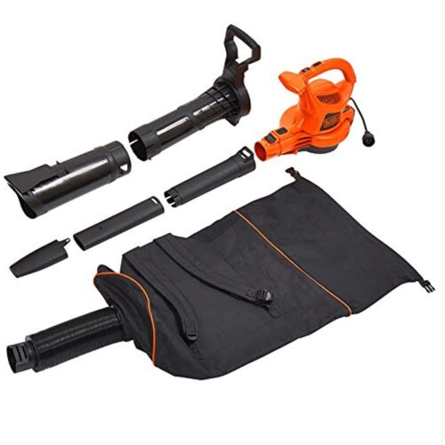 2026 BLACK DECKER 3-in-1 Electric Leaf Blower, Leaf Vacuum, Mulcher (BEBL7000)