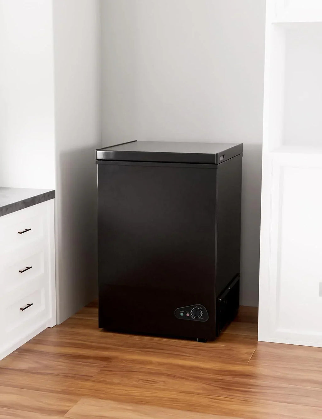 2026 7.0 Cu Ft Chest Freezer - Energy Efficient & Quiet Mini Freezer with Adjustable Thermostat - Compact Deep Freezer for Home, Apartment, and Garage - Removable Basket & Defrost Drain
