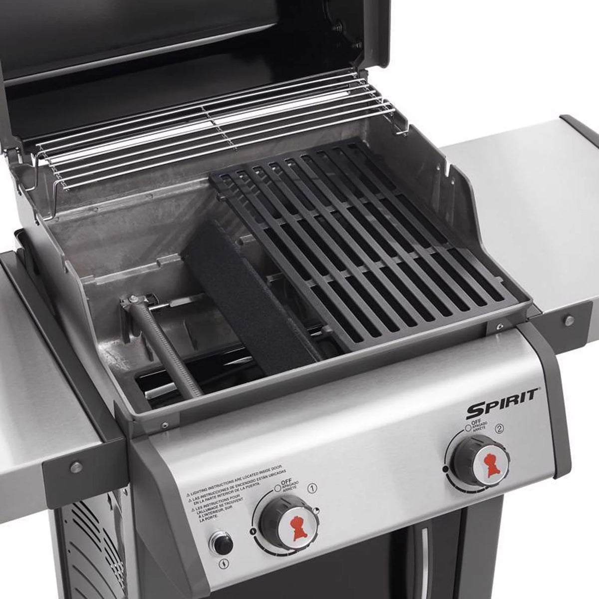 2026 Spirit E-210 2 Burner Liquid Propane Grill Black