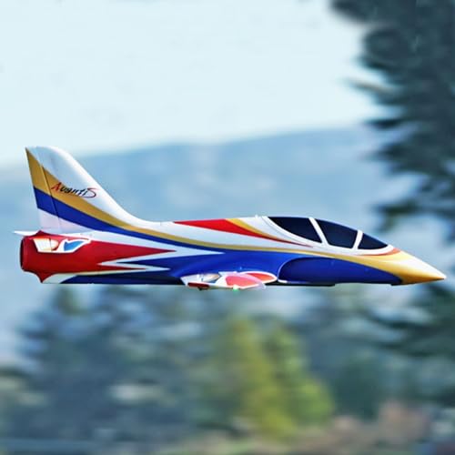 2026 Fms Rc Jets 70mm Viper V2 EDF Navy Blue rc Airplanes for Adults for Trainer for Beginners 6 CH Remote Control Planes PNP (NO Control Battery Charger)
