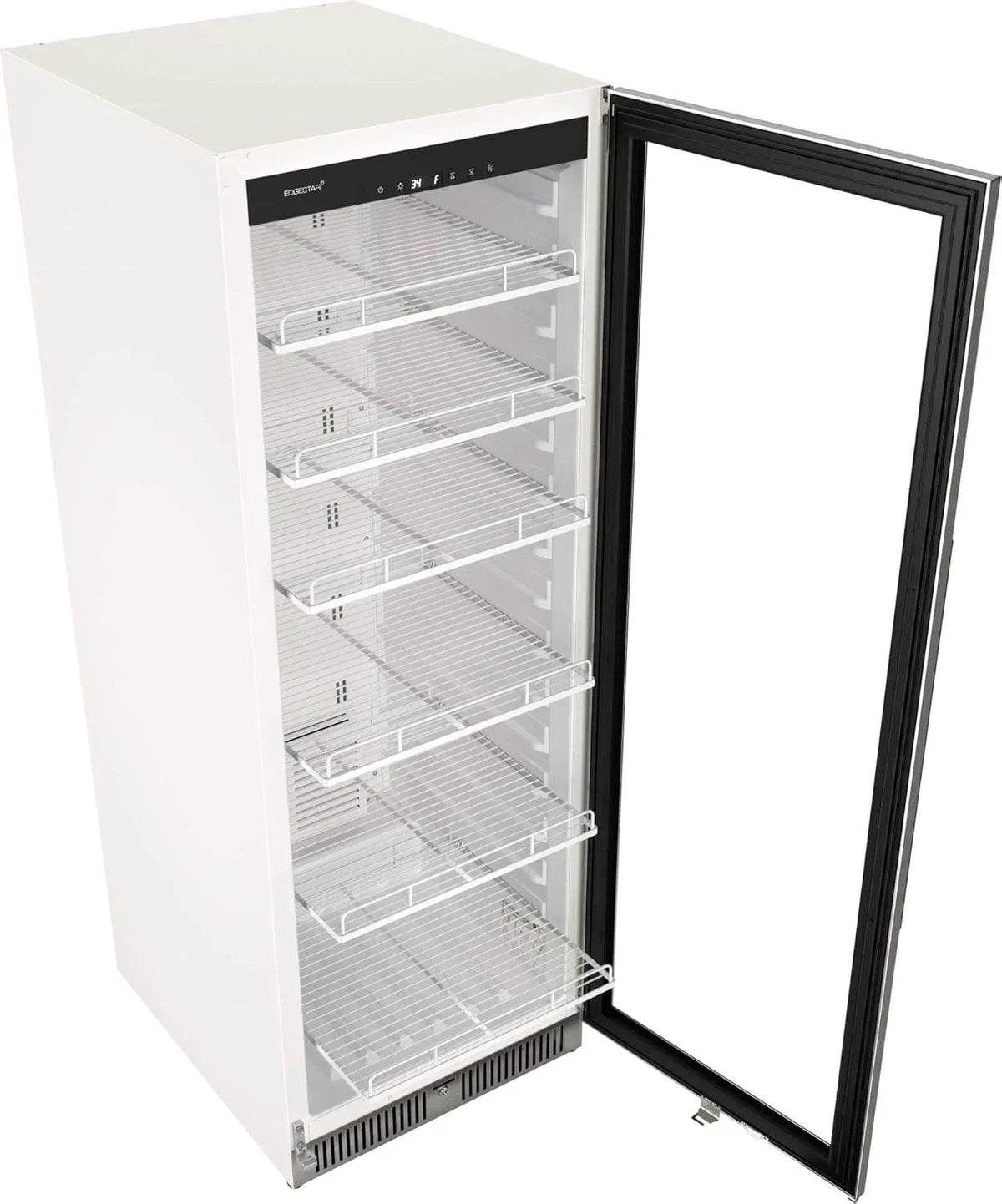 2026 VBM101 22" Wide 10.1 Cu. Ft. Commercial Beverage Merchandiser Stainless Steel, Temp Alarm, Reversible Door