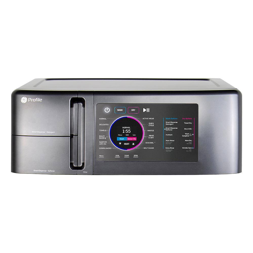 2026 Profile 4.8 cu. ft. UltraFast Combo Washer Dryer with Ventless Heat Pump Technology in Carbon Graphite