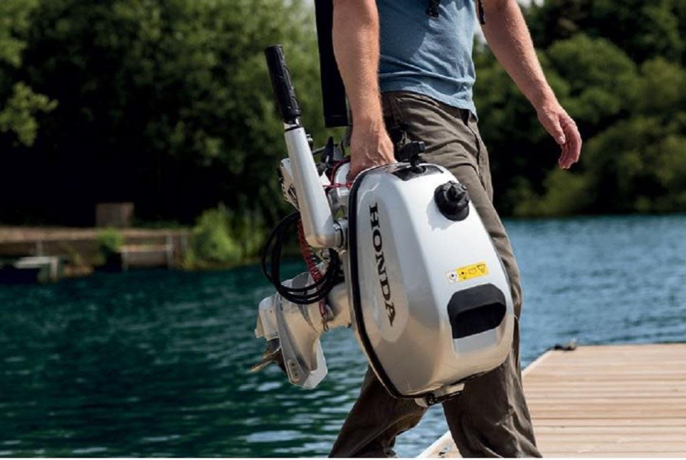 2026 Outboard Motor 5HP with Tiller Handle 20 Shaft
