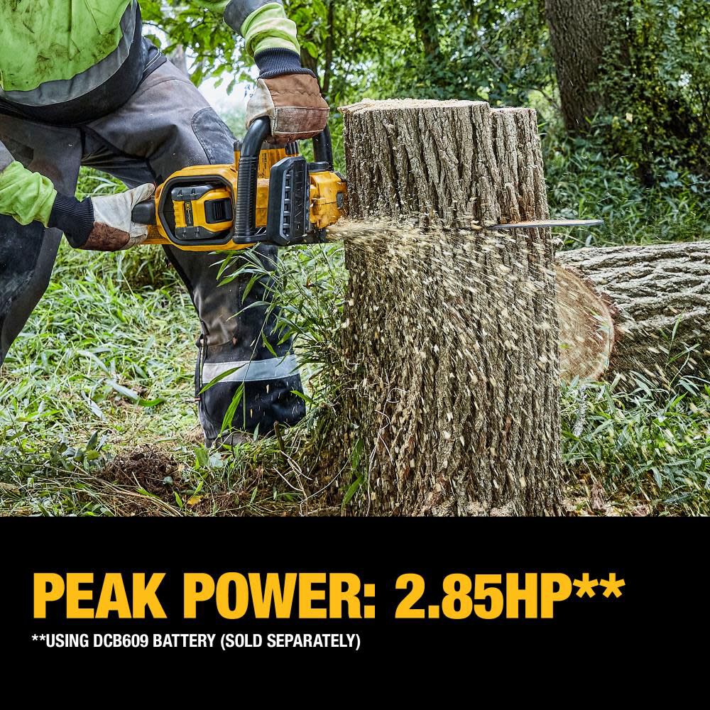 2026 DW 60V MAX Chainsaw 18" Brushless Cordless Kit DCCS672X1 from DW