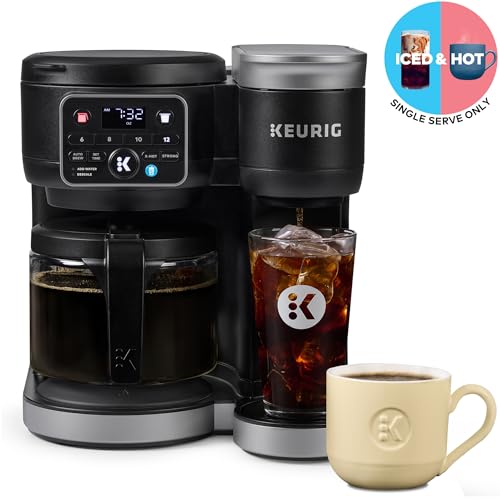 2026 K-Duo Hot & Iced Single Serve & Carafe Coffee Maker, MultiStream Technology, 72oz Reservoir (Gen 2)