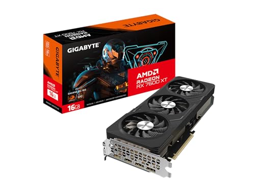 2026 GIGABYTE Radeon RX 9060 XT Gaming OC 16G Graphics Card, PCIe 5.0, 16GB GDDR6, GV-R9060XTGAMING OC-16GD Video Card