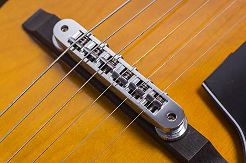 2026 GROTE Jazz Electric Guitar Hollow Body Chrome Hardware P90 pickup (RED)