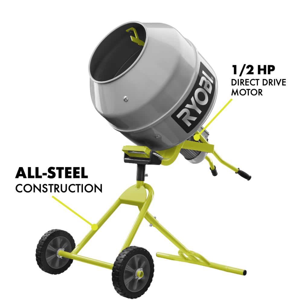 2026 5.0 cu. ft. Portable Concrete Mixer RMX001