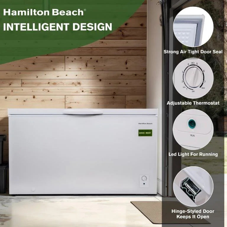 2026 NewHamilton Beach 14 Cu. ft. Chest Freezer, HZ7941-3BCOM, White