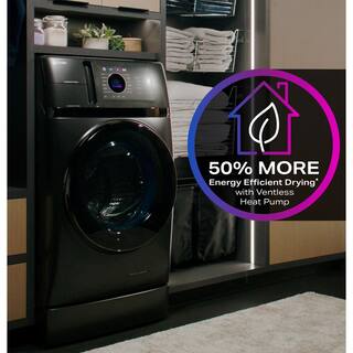 2026 Profile 4.8 cu. ft. UltraFast Combo Washer Dryer with Ventless Heat Pump Technology in Carbon Graphite