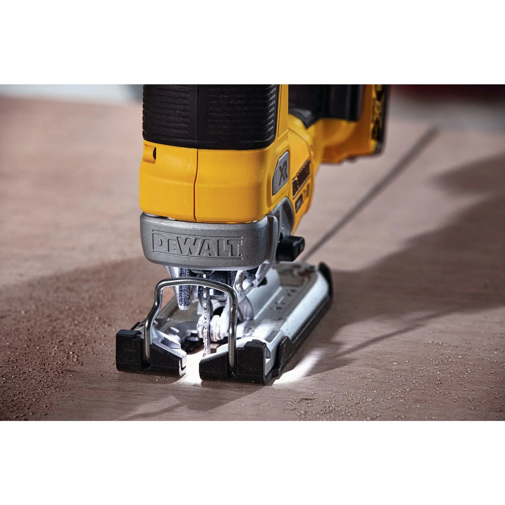 2026 20V MAX XR Cordless Jig Saw DCS334B, 3,200 Blade Speed, Brushless Motor, LED Light (Bare Tool Only)