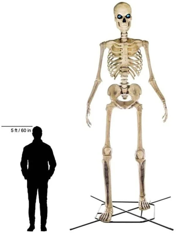 2026 12 ft. Giant-Sized Skeleton with LifeEyes NO250058
