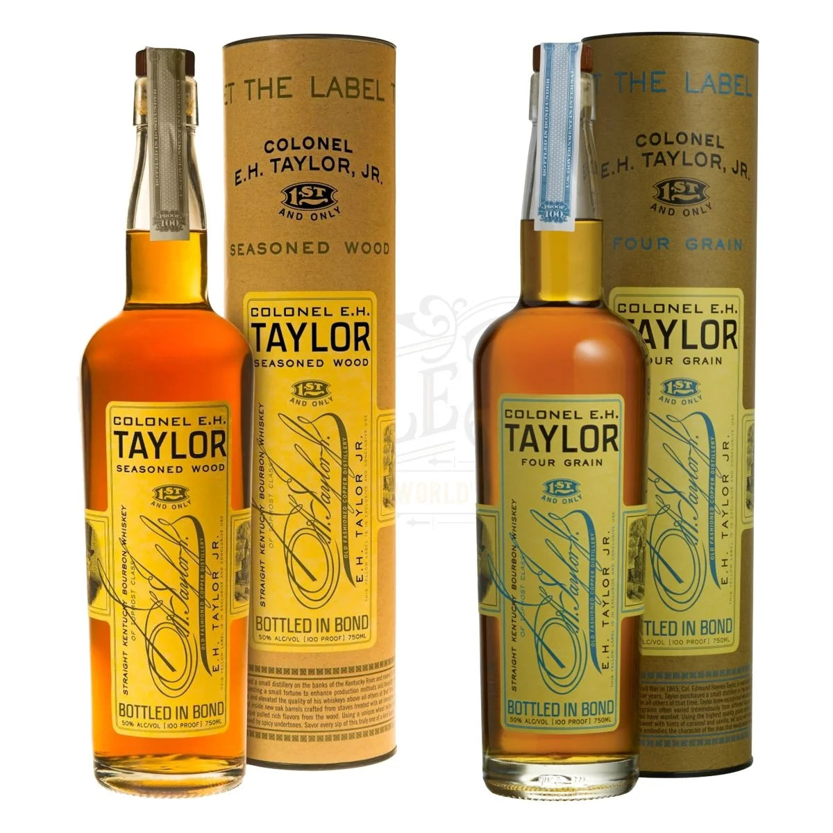 2026 NewE.H. Taylor Seasoned Wood Bourbon & Four Grain Bundle