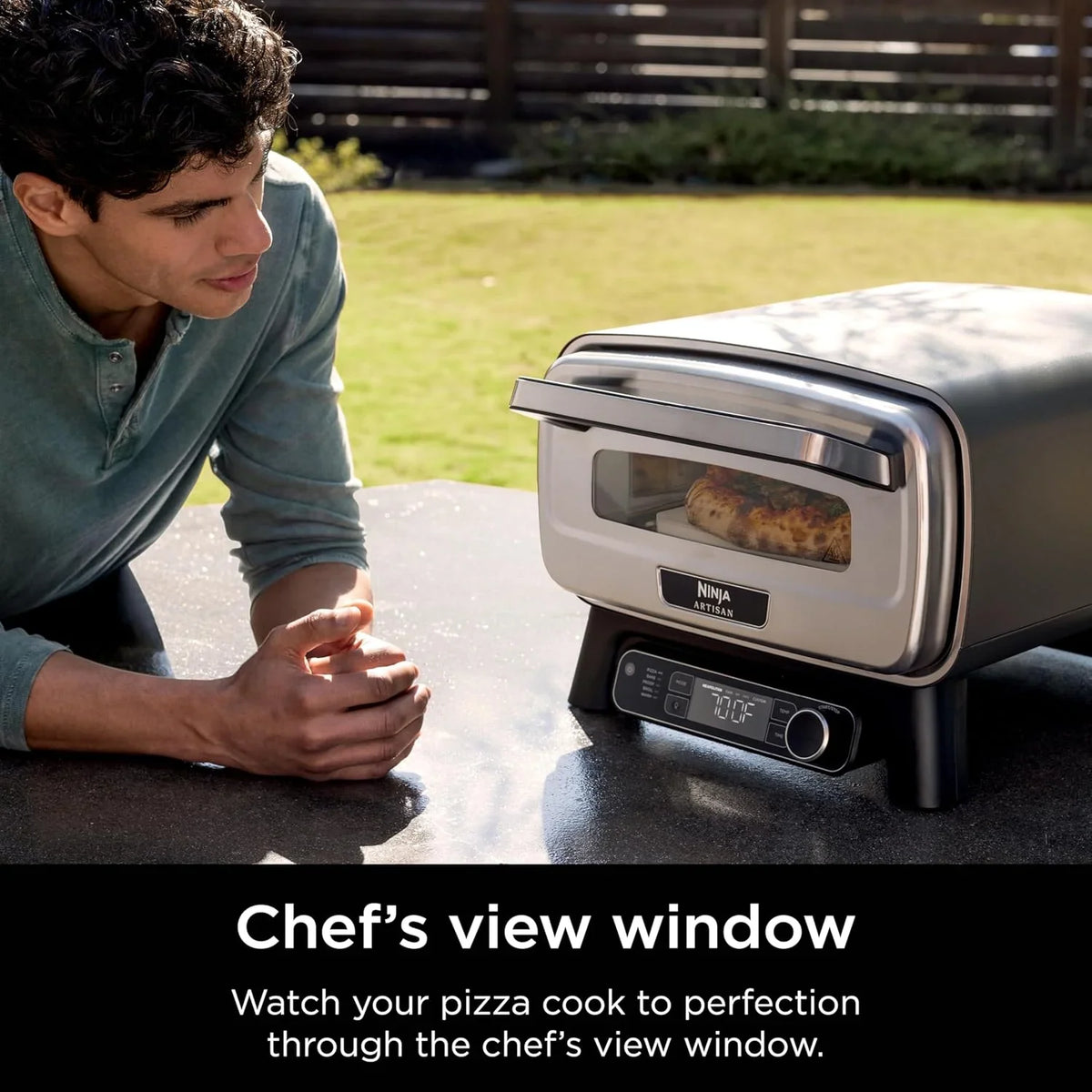 2026 Artisan Outdoor Pizza Oven, 12-inch, 3-minute Pizza, Neapolitan, Thin Crust, New York Chicago, Custom, 700F Max Temperature, Electric Heat, Bake, Broil, Proof, Warm, MO201