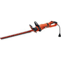 2026 24 in. 3.3 Amp Corded Dual Action Electric Hedge Hog Trimmer with Rotating Handle
