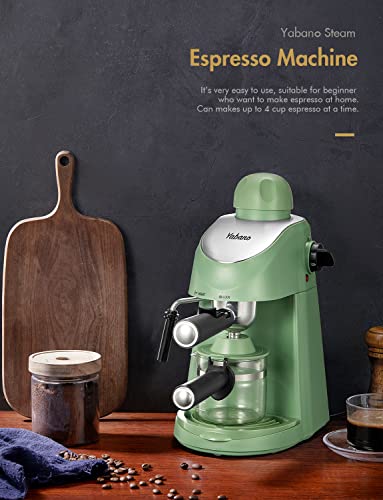 2026 Yabano Espresso Machine, 3.5Bar Espresso Coffee Maker, Espresso and Cappuccino Machine with Milk Frother, Espresso Maker with Steamer