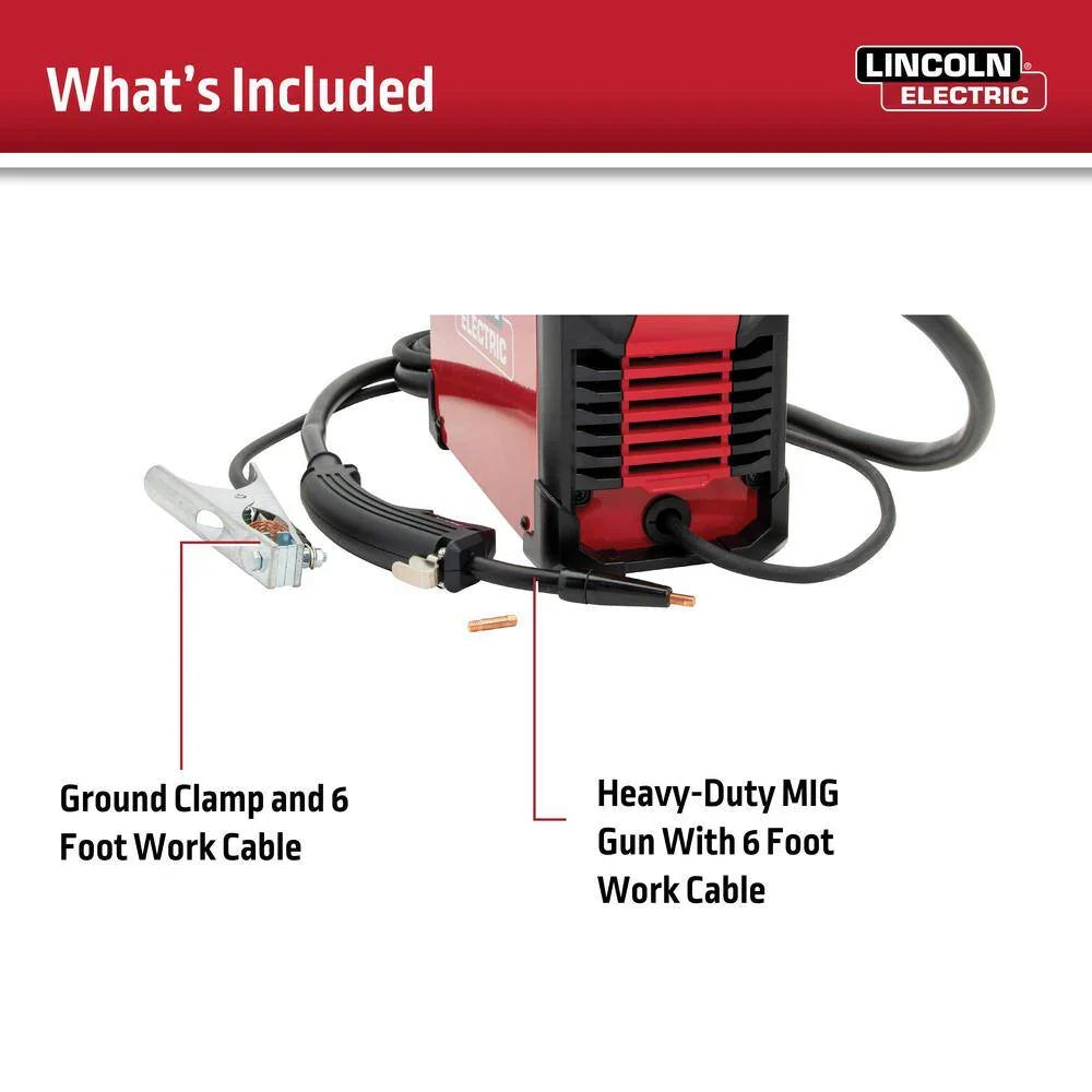 2026 WELD-PAK 90i FC Flux-Cored Wire Feeder Welder (No Gas) K5255-1
