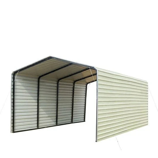 2026 New2025 TMG-CP1220F 12' x 20' All-steel carport with closed side walls